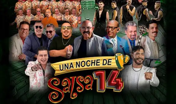 'Una noche de salsa' 14 en Lima: fecha, lugar, artistas y cómo comprar las últimas entradas en Teleticket