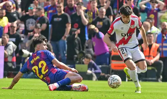 Barcelona vs Rayo Vallecano HOY vía DSports EN VIVO por LaLiga: Espino se perdió el empate