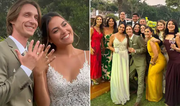 Sasha Kapsunov, exactor de ‘América Kids’ y ‘Al fondo hay sitio’, se casó en emotiva ceremonia: así fue la celebración