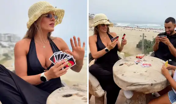 Said Palao publica video junto a Alejandra Baigorria en divertido momento en la playa pese distanciamiento por ampay en Argentina