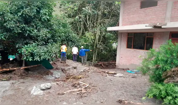 Aluvión en Cusco deja dos muertos y más de sesenta personas afectadas en comunidad de Machupicchu