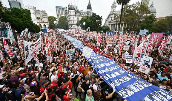 Argentina prepara multitudinaria marcha para recordar los 50 años de la violenta dictadura militar