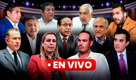 Debate Presidencial EN VIVO: hoy es la segunda fecha donde los candidatos presentarán sus propuestas