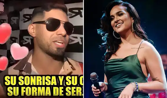 Cantante de Zaperoko, Juan Andrés Abarca, habla sobre rumores de romance con Daniela Darcourt: "Lo que se ve no se pregunta"