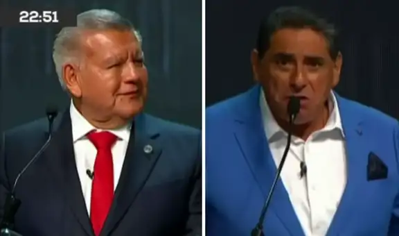 Carlos Álvarez y su parodia a César Acuña: así fue su imitación al cierre del debate