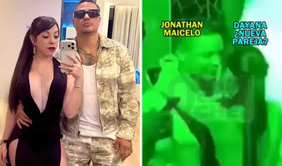 ¡Nuevo amor! Jonathan Maicelo es ampayado besándose con exconductora de televisión en discoteca