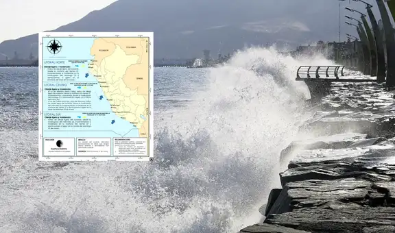 Oleaje anómalo en el litoral peruano: Marina de Guerra emite alerta del 25 al 30 de marzo