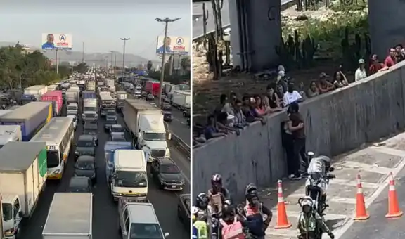 Fatal siniestro en Vía de Evitamiento ocasiona intenso tráfico en la Panamericana Norte