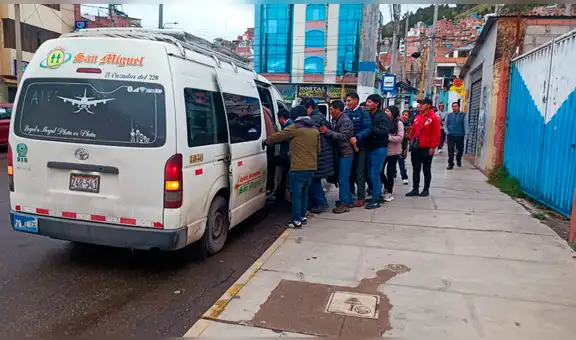 Transportitas acatan paro de 48 horas en Puno contra alza de combustibles y anuncian aumento de pasajes