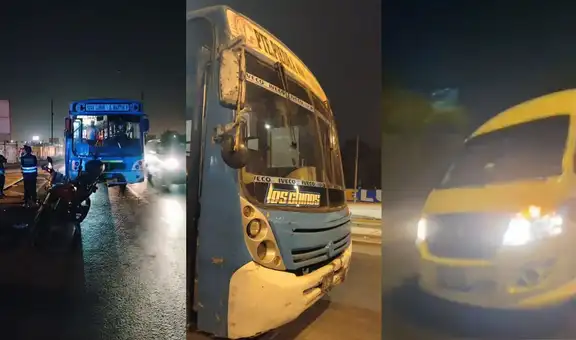 Tres atentados contra el transporte público en Lima: un chofer asesinado y varios heridos en una sola noche