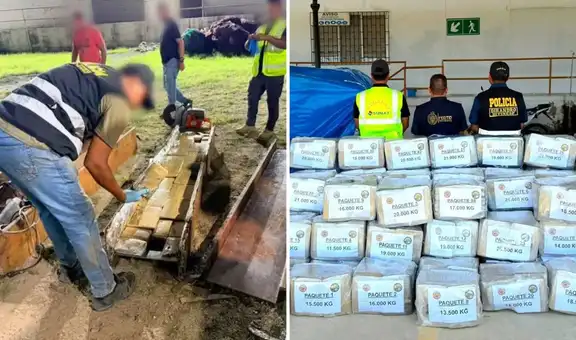 Policía de Perú y Ecuador incauta más de 1,5 toneladas de marihuana valorizadas en 3 millones de dólares: estaban ocultas en vigas
