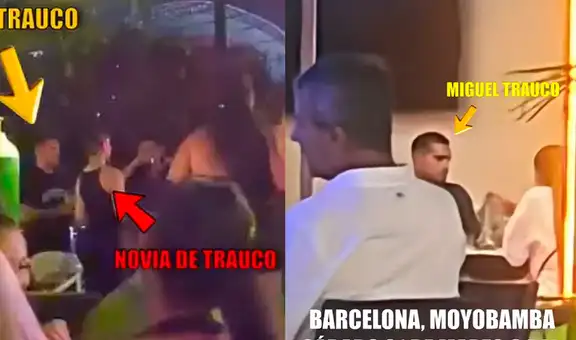 Miguel Trauco y su expareja son ampayados en discoteca de Tarapoto pese a denuncia por abuso sexual contra el futbolista