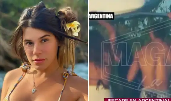 Macarena Vélez, ex de Said Palao, rompe su silencio y reacciona al ampay en Argentina: “No me sorprende nada”