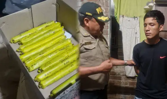 Caen 'Los demoledores de Cix' con explosivos que iban a ser usados en extorsiones en Chiclayo