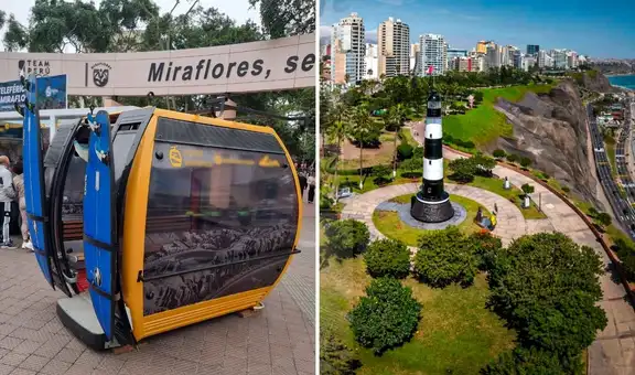 Teleférico de Miraflores: estaciones ya están listas y entraría en funcionamiento en 7 semanas