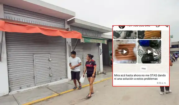 Trujillo: extorsionadores exigen S/10.000 a comerciante de mercado para no atentar contra su vida