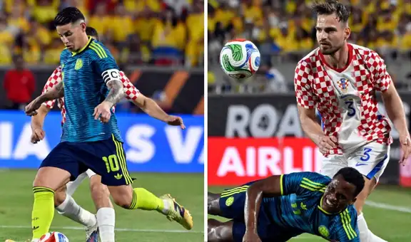 Colombia no pudo contra Croacia: cafeteros perdieron 2-1 contra la selección de Luka Modrić