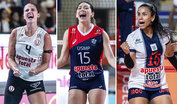 Semifinales y playoffs de la Liga Peruana de Vóley: partidos de ida HOY, horarios y programación