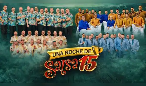 El Gran Combo, Sonora Ponceña, Grupo Niche y Puerto Rican Power regresarán a Lima para ‘Una noche de salsa 15’