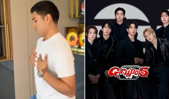 Christian Yaipén se luce con pasos de BTS y fans piden que Grupo 5 sea telonero en concierto en San Marcos