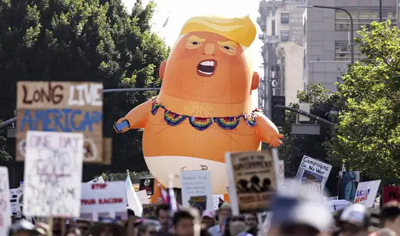 Protestas masivas sacuden Estados Unidos: millones rechazan gobierno de Donald Trump por políticas migratorias y guerra