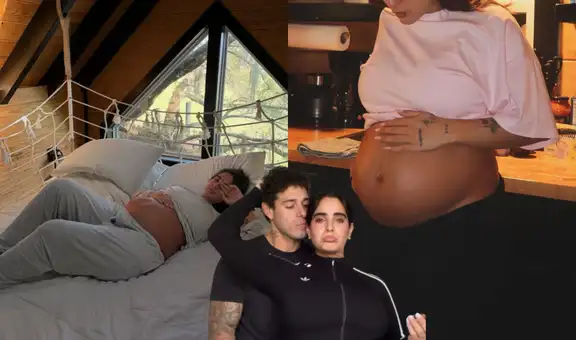 Isabella Ladera muestra su avanzado embarazo junto a Hugo García y desata revuelo en redes sociales: “Repleta de amor”