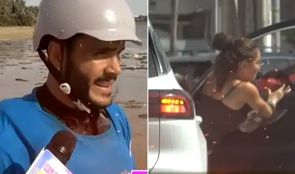 Mario Irivarren reaparece y es captado ingresando a hospedaje con exconductora de televisión, según ‘Amor y fuego’