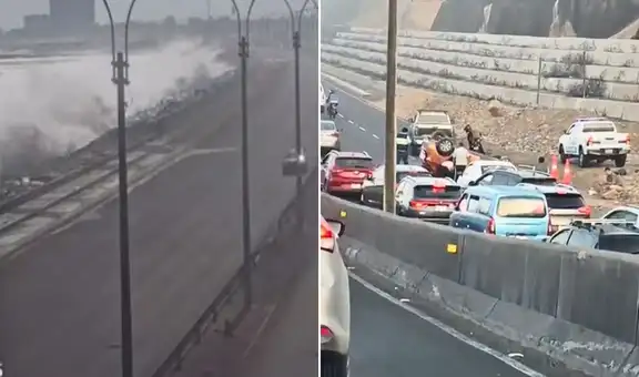 Cierran tramo de la Costa Verde en Callao por mantenimiento y riesgos en la vía: consulta horario y desvíos