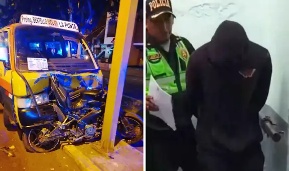 Chofer persigue y embiste a sujetos que intentaron incendiar su combi en SMP: les habrían ofrecido S/100