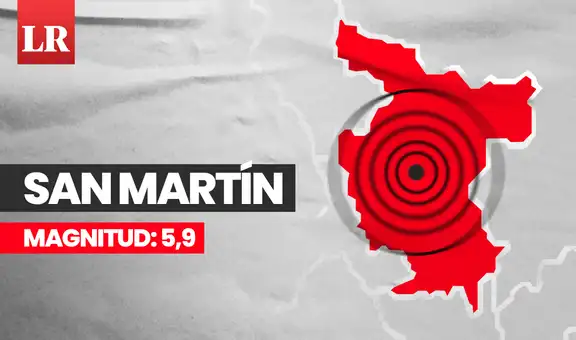 Temblor en San Martín: fuerte sismo de magnitud 5,9 remeció Picota, según IGP