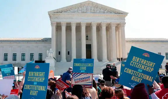 Corte Suprema de Estados Unidos debate si limitar ciudadanía por nacimiento en polémico plan de Donald Trump