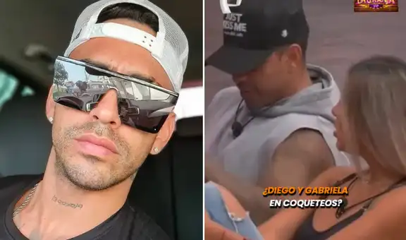 Novia de Diego Chávarri se pronuncia sobre cercanía del exfutbolista con Gabriela Herrera en ‘La granja VIP’: "Tuvimos una conversación"
