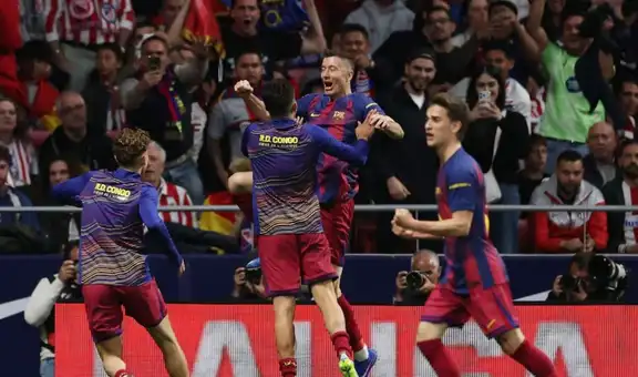Barcelona venció 2-1 a Atlético de Madrid y sigue como único líder de LaLiga de España