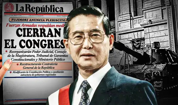 El día que Alberto Fujimori cerró el Congreso: a 34 años del autogolpe del 5 de abril