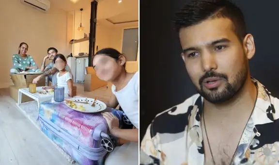 Ezio Oliva termina en el suelo por ataque de ansiedad tras revelar dura realidad en España junto a Karen Schwarz