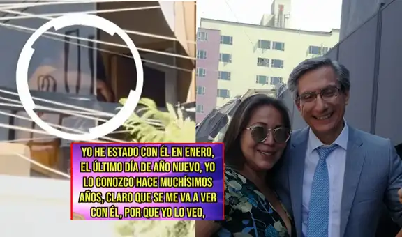 Mujer captada abrazando a Federico Salazar en departamento revela si tiene una relación con el presentador: “Yo he estado con él en enero”