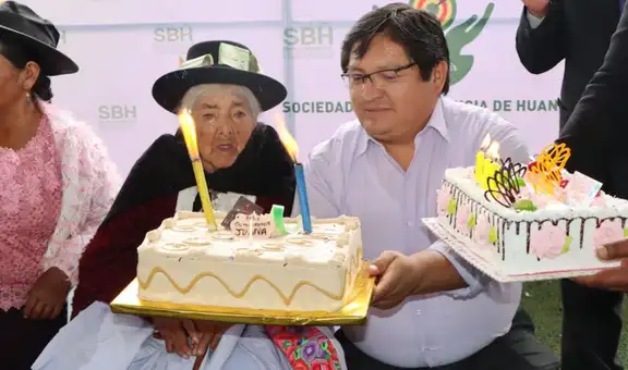 Antes de la TV y el internet: Juanita, la mujer más longeva del Perú, cumple 116 años en Huancayo