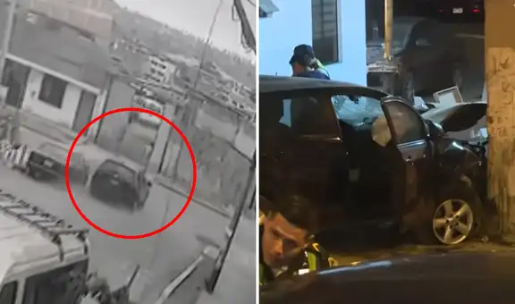 Mujer pierde la vida tras impacto de auto contra la puerta de su vivienda en Chorrillos: "Salía a poner la llave"