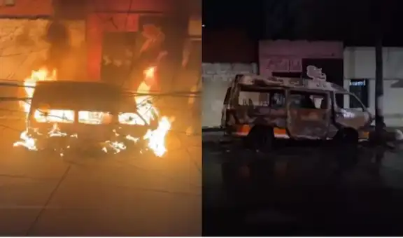Mujer y menor de edad son detenidos por incendiar combis en el Callao: investigan presunta red extorsiva