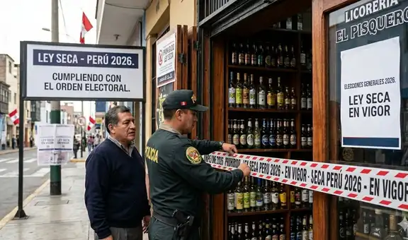 Ley seca Perú: cuándo empieza, horarios y qué está prohibido por Elecciones 2026