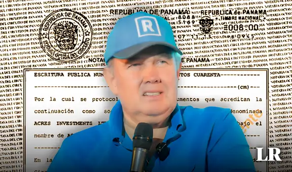 Sunat: López Aliaga no ha reportado ingresos del extranjero