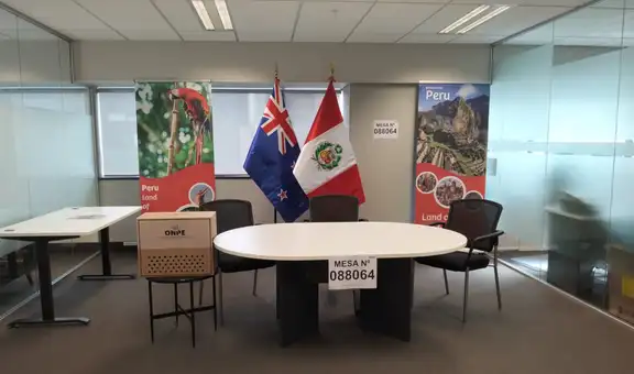 Elecciones iniciaron en el extranjero: Nueva Zelanda fue el primer país en abrir sus mesas de sufragio