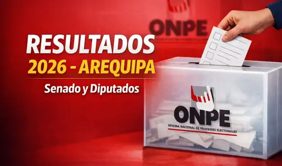 Resultados Elecciones 2026 en Arequipa: senadores y diputados electos hoy 12 de abril