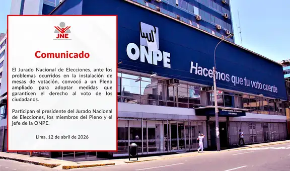 Elecciones 2026: JNE anunció un pleno junto con la ONPE, tras demora en instalación de mesas de sufragio