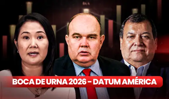 Flash electoral: Keiko Fujimori con 16,5%, Rafael Lopez Aliaga con 12,8% y Jorge Nieto con 11,6%, según Datum