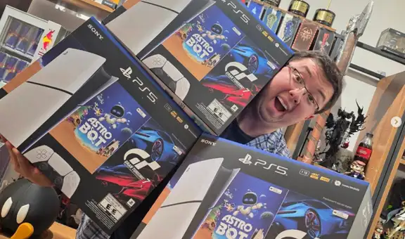 Influencer Phillip Chu Joy impacta al regalar PS5 a los miembros de mesa donde votó