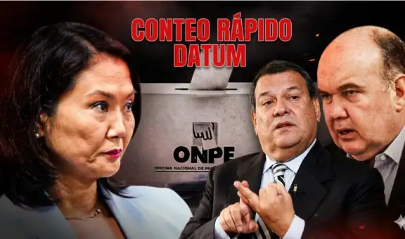 Elecciones 2026: Keiko Fujimori, Rafael López Aliaga y Jorge Nieto lideran las encuestas, según conteo rápido de Datum