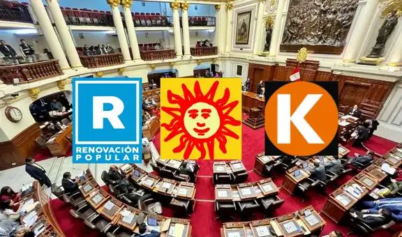 ONPE al 50%: Renovación Popular, Buen Gobierno y Fuerza Popular tendrían mayoría en el Senado y Cámara de Diputados