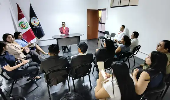 Visita administrativa al Módulo Corporativo Laboral de Piura