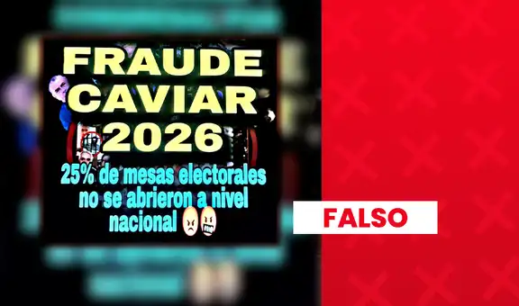 Es falso que no se instalaron el 25% de mesas de sufragio a nivel nacional durante jornada electoral